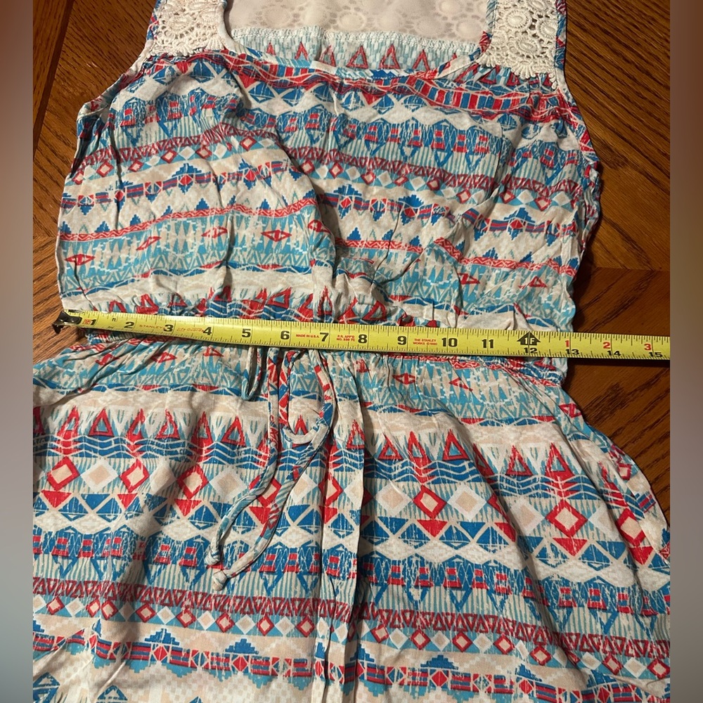 Timing Colorful Patterned Mini Dress - Picture 3 of 7